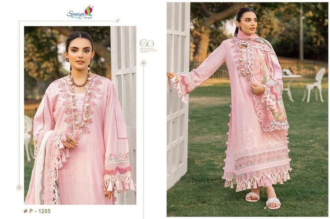 Adan Libas Chikankari Vol 12 Cambric Cotton Pakistani Suits Catalog